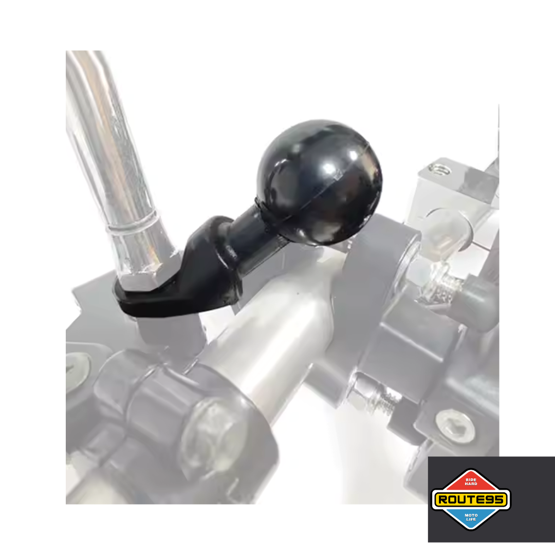 10mm Angled Bolt Head Adapter 1” Ball Base