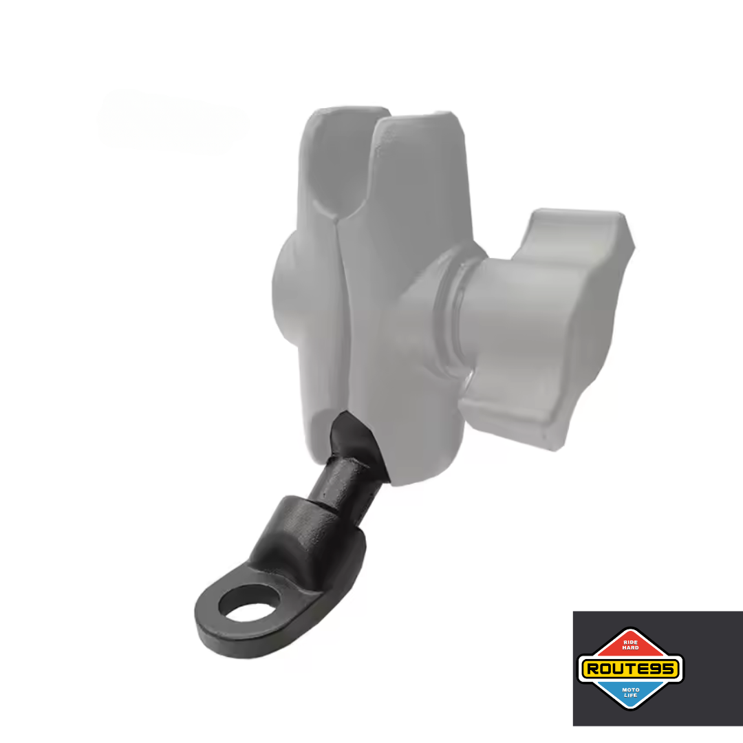 10mm Angled Bolt Head Adapter 1” Ball Base