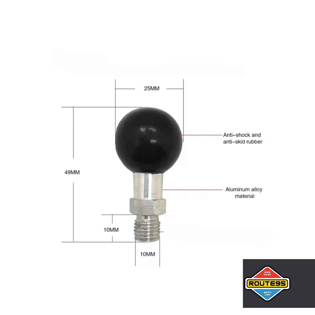 1 Inch Ball Base with M10