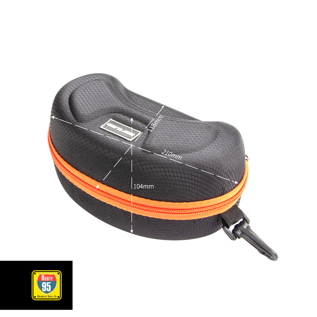 GUB Rally Pro Goggles- Matte Black-Green Lens