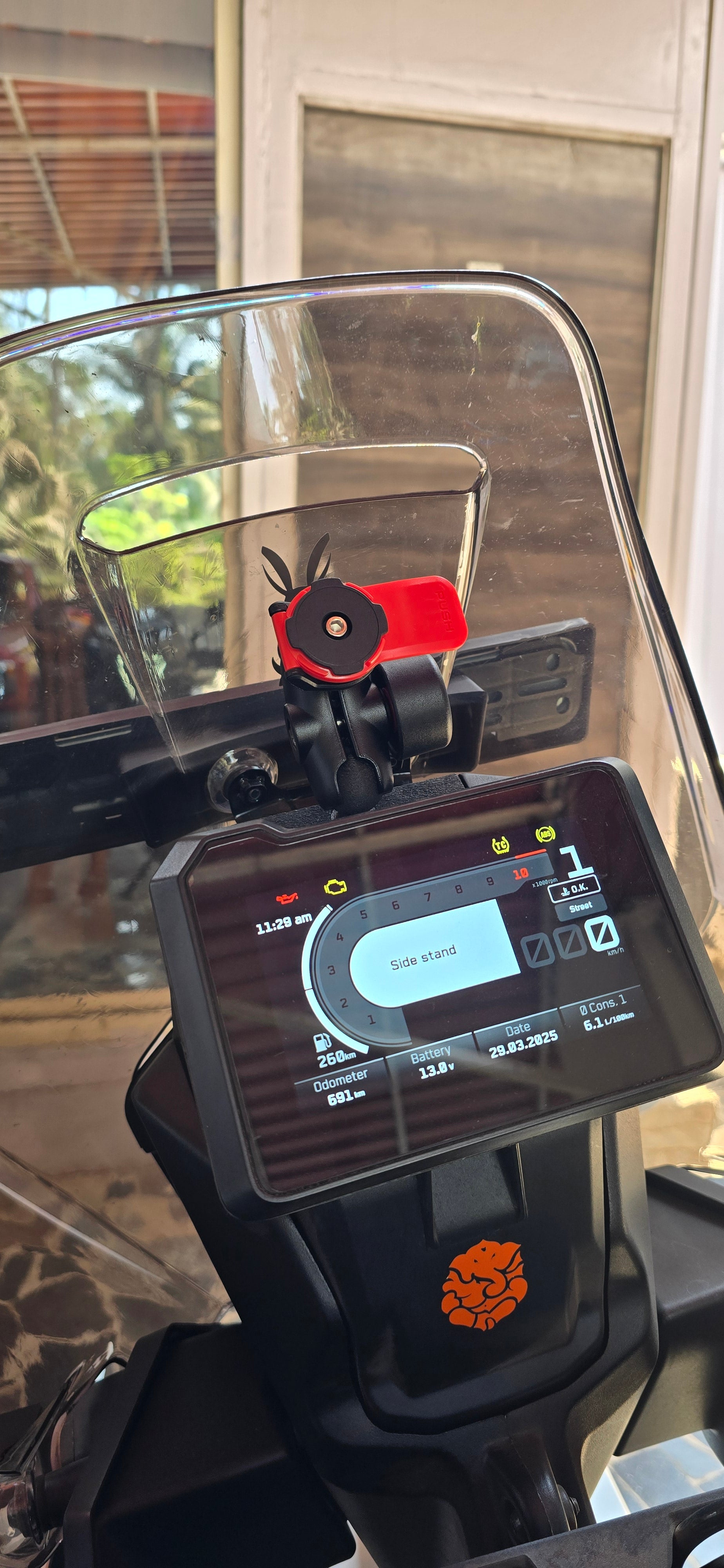 Twist n Go Phone Holder for KTM 250/390 Adventure 2025
