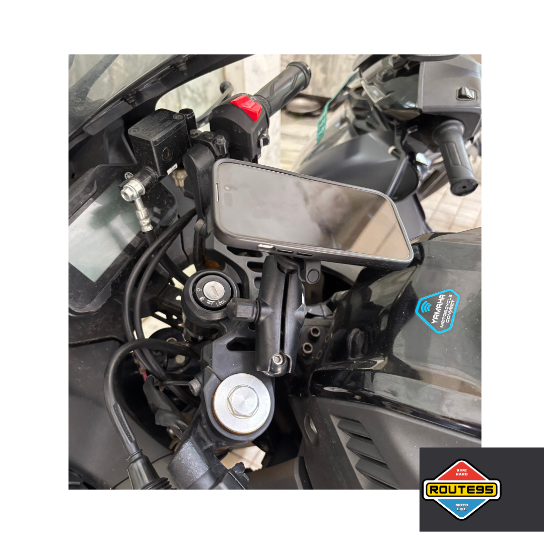 Twist n Go Phone Holder for Yamaha R15V4, R15M and R3 2024 Onwards