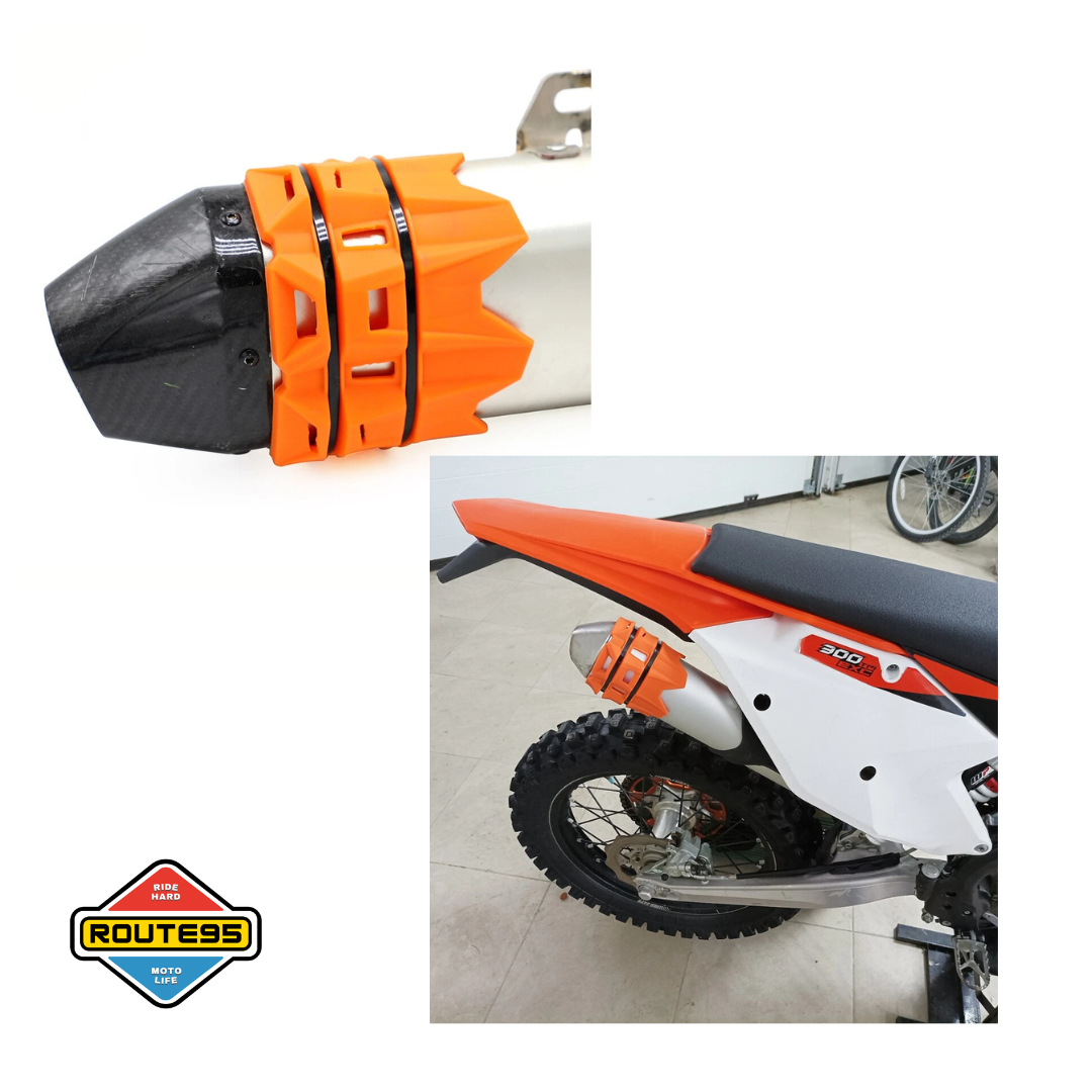 Universal Silencer/ Exhaust Protector for Motorcycles and Dirt Bikes