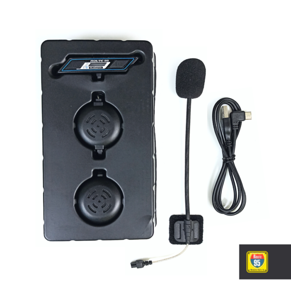 Route95 DuoComm Rider-to-Rider Helmet Intercom