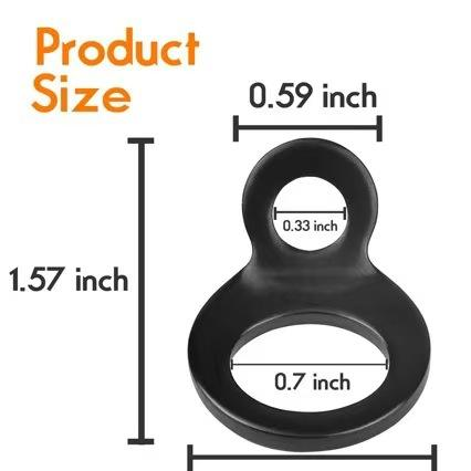 Stainless Steel Motorcycle/ Dirt bike Tie-Down Rings – Pack of 2