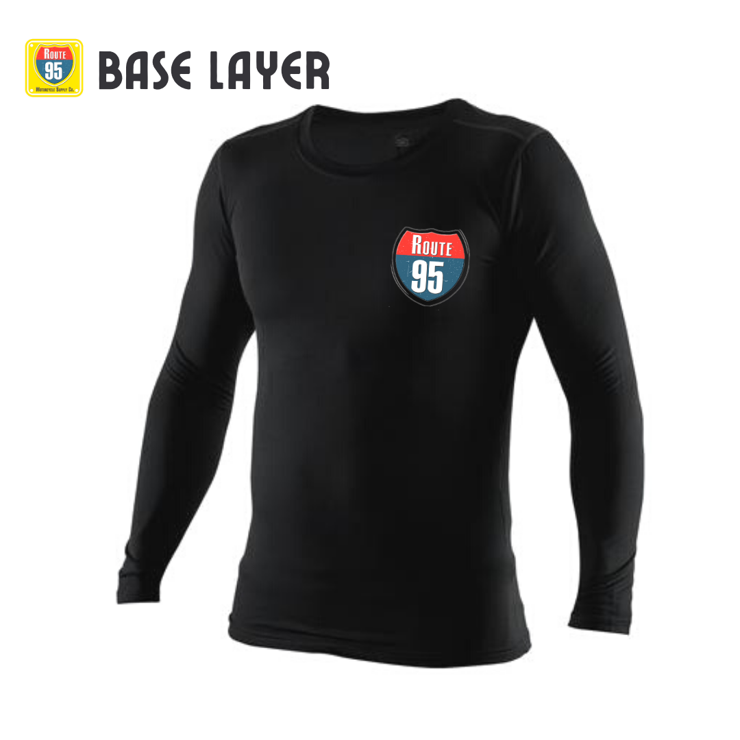 Route95 Base Layer T-Shirt – Top (Black)