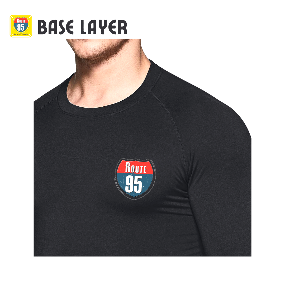 Route95 Base Layer T-Shirt – Top (Black)