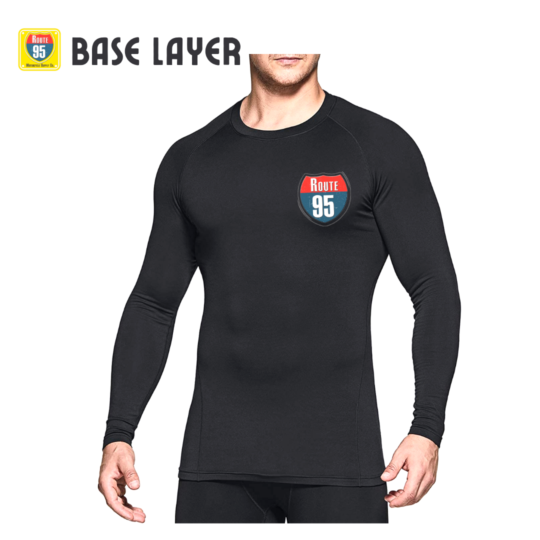 Route95 Base Layer T-Shirt – Top (Black)