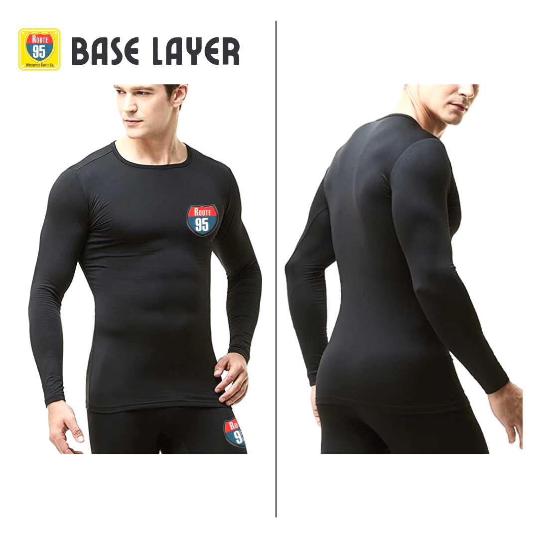 Route95 Base Layer T-Shirt – Top (Black)