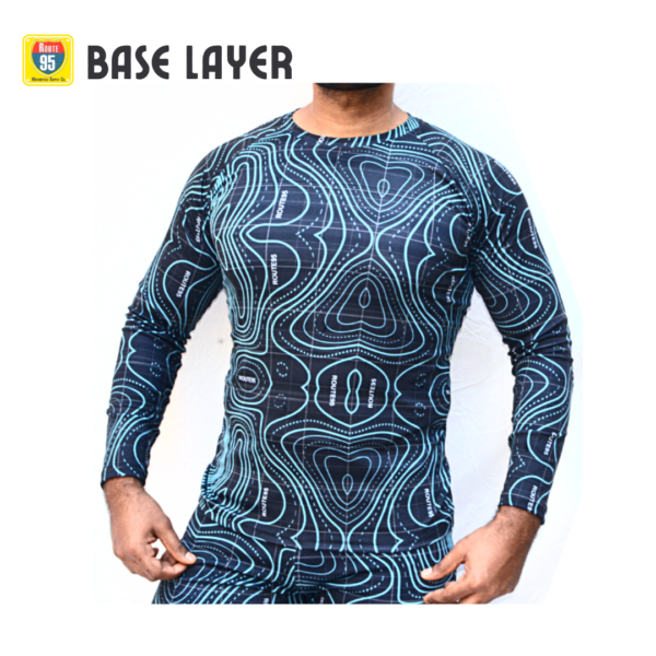 Route95 Base Layer T-Shirt – Top (Blue)