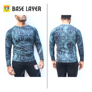 Route95 Base Layer T-Shirt – Top (Blue)