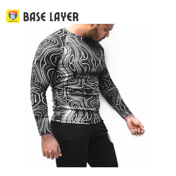 Route95 Base Layer T-Shirt – Top (Grey)