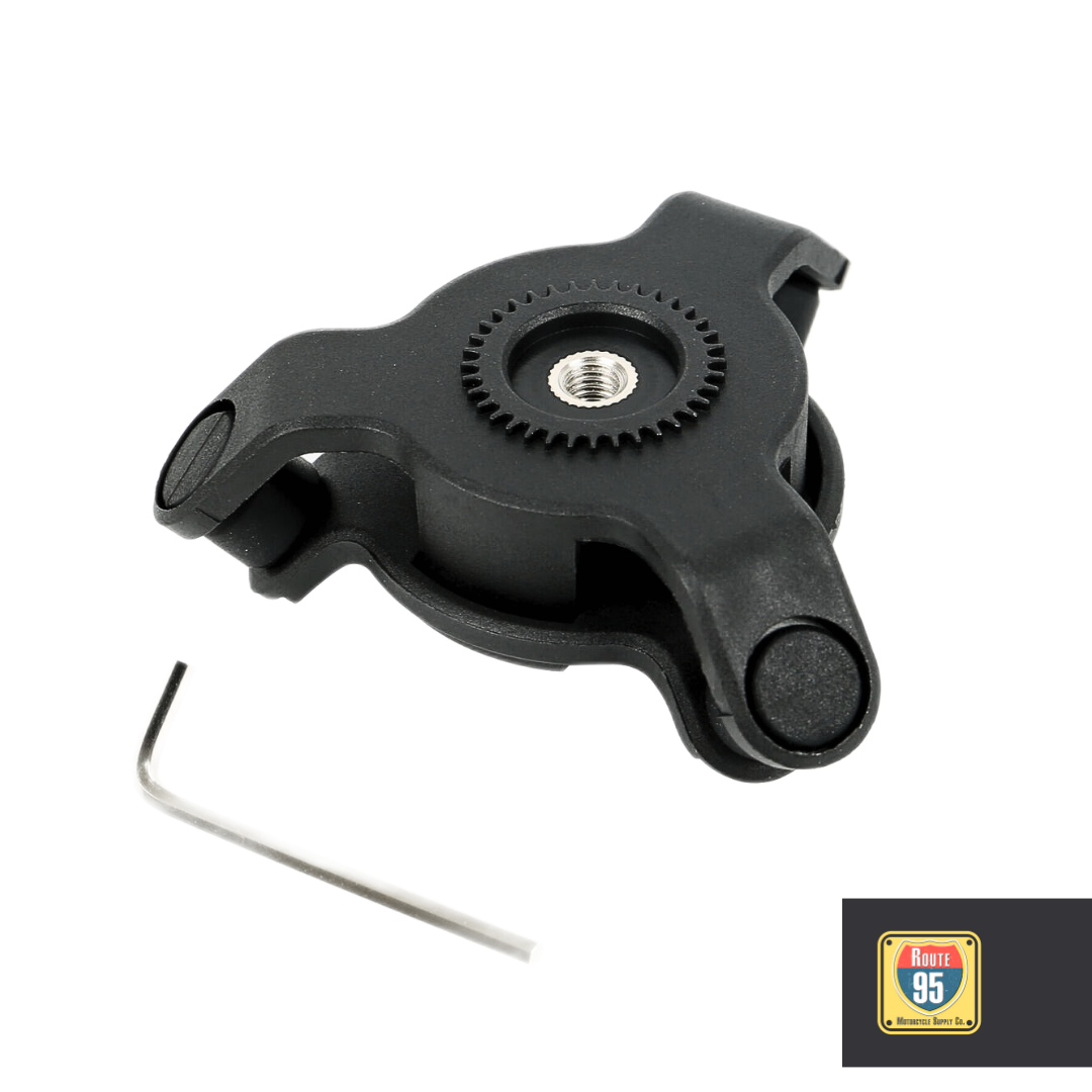 Twist n Go Handlebar Phone Mount, Universal Adapter and Vibration Dampener