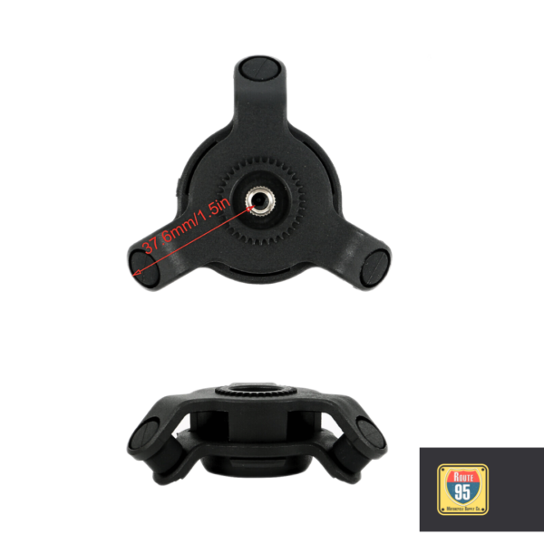 Twist n Go Handlebar Phone Mount, Universal Adapter and Vibration Dampener