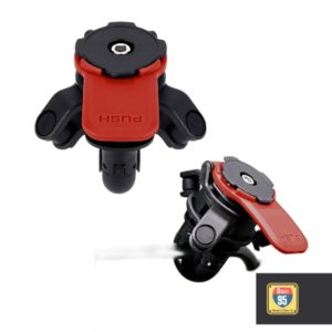 Twist n Go Handlebar Phone Mount, Universal Adapter and Vibration Dampener